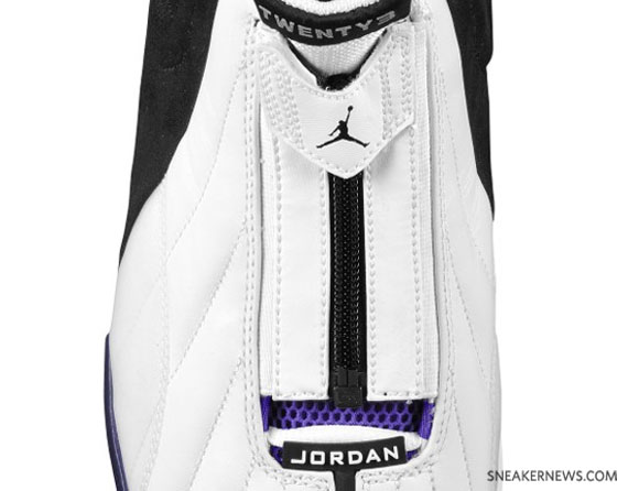 Jordan Super Freak White Black Purple 6