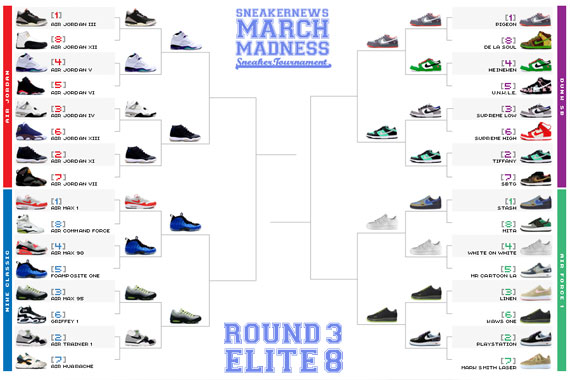 SN March Madness Sneaker Tournament – Round 3 | Vote Now