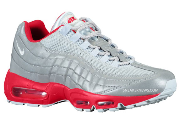 Nike Air Max 95 Air Attack Silver Red 1