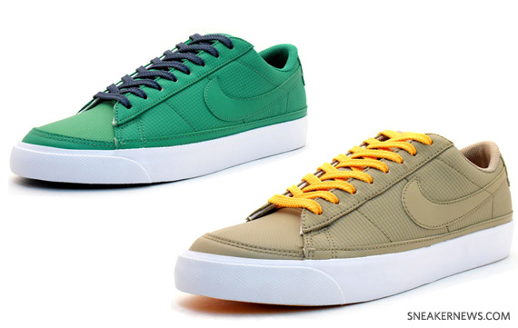 Nike Blazer Low Khaki Green 1