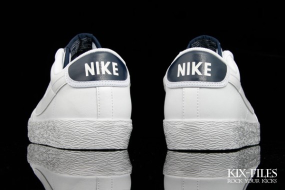 Nike Sportswear Court Low U – White – Midnight Navy