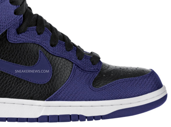 Nike Dunk High Wicked Purple Black 2