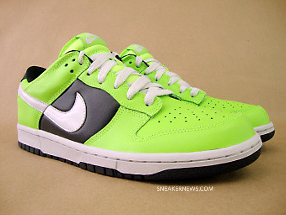 Nike WMNS Dunk Low - Electric Green - Black - Available - SneakerNews.com