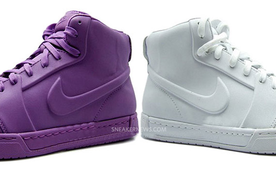 Nike Air Royal Mid VT – White + Violet Pop | Available