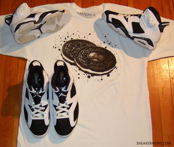 Vandal A Air Jordan Vi Oreo T Shirt 2