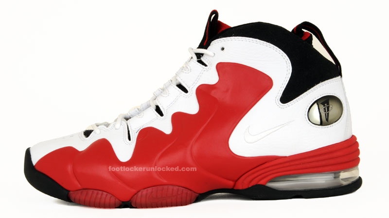 Air Penny 3 Whitevredblack