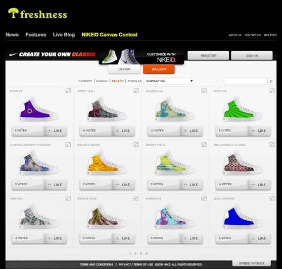 x Nike iD Canvas Contest - SneakerNews.com