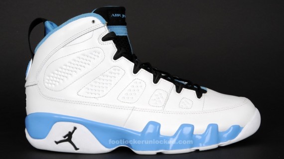 Air Jordan IX (9) Retro - White - University Blue | Release Info