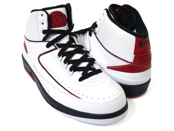 Air Jordan II (2) Retro – White – Black – Varsity Red | New Images