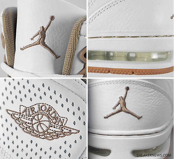 Air Jordan Classic '91 - White - Khaki - Gum | Available - SneakerNews.com