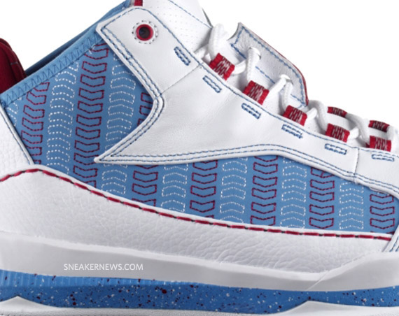 Air Jordan CP3.III Chevron – White – University Blue – Varsity Red | Available