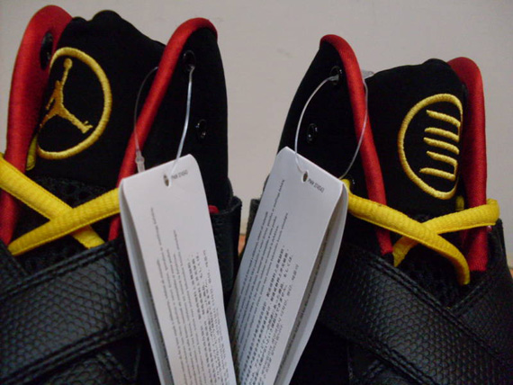 Air Jordan 2010 Outdoor - Black - Varsity Maize - Varsity Red | Sample on eBay