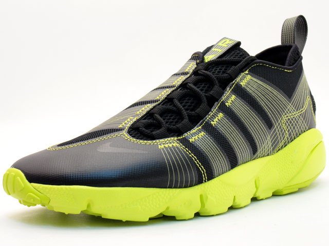 Nike Air Footscape Freemotion - Black - Neon Yellow