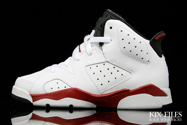 Nike Air Jordan 6 Ps White Red