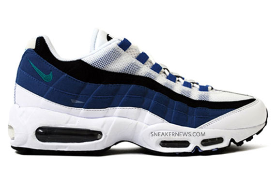 air max 95 white slate blue