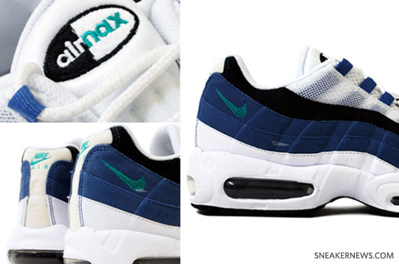 Nike Air Max 95 Slate Blue White 2