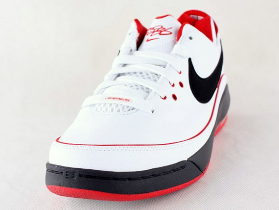 Nike Air Max Lebron 7 Low Gr White Black Red 1 08