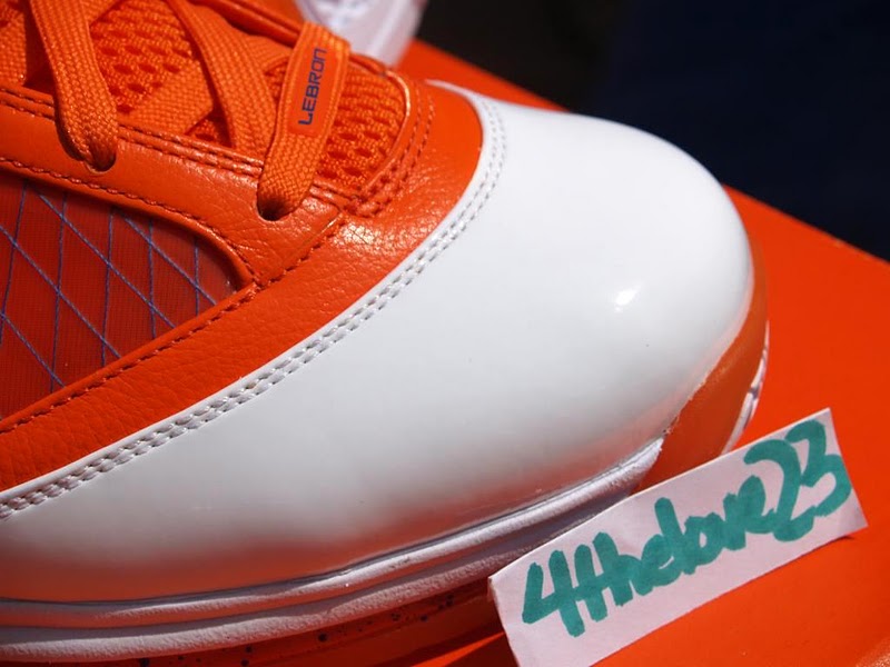 Nike Air Max Lebron 7 Pe Hardwood Orange 3 09