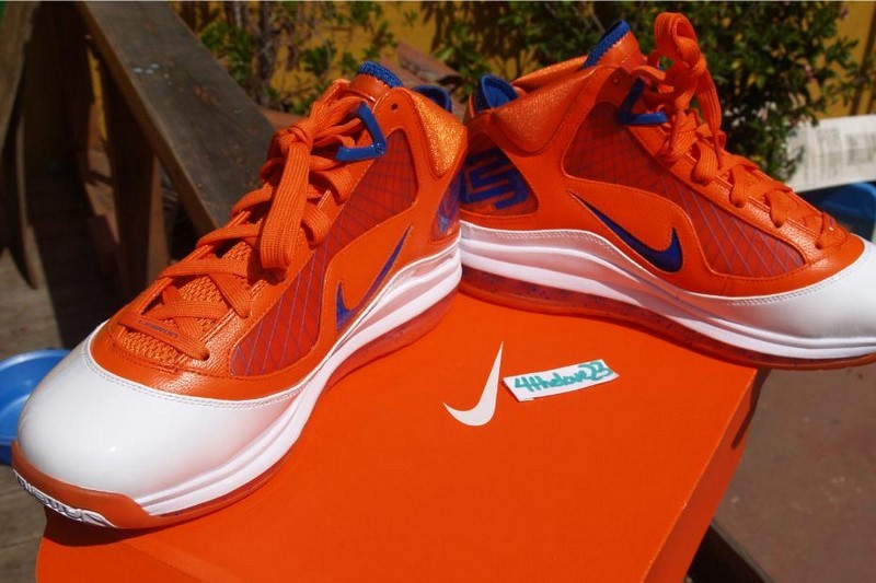 Nike Air Max Lebron 7 Pe Hardwood Orange 3 10