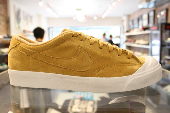 Nike All Court Low Qs Mustard 1