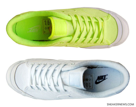 Nike All Court Quickstrike – Hot Lime + White – Canvas