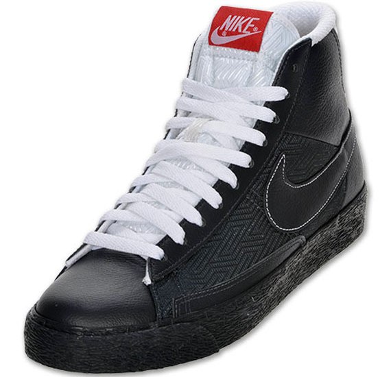 Nike Blazer High – Black – White – Red | Available