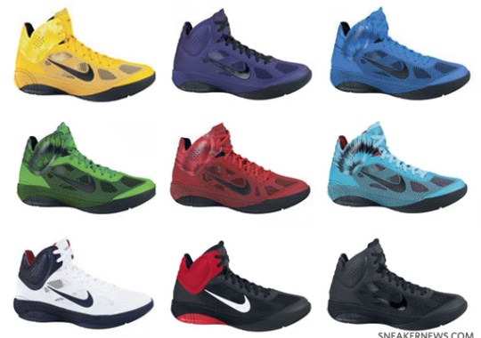 Nike Hyperfuse – Fall 2010 Colorways