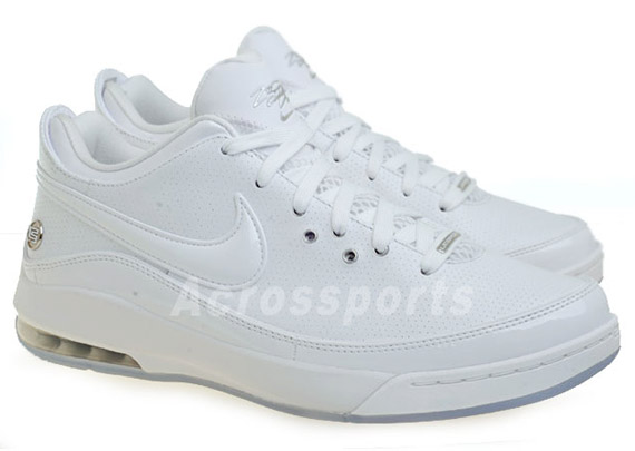 Nike Lebron Vii Low White Metallic Silver 2
