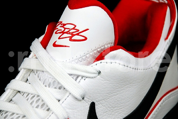 Nike Lebron Vii Low White Red Black 01