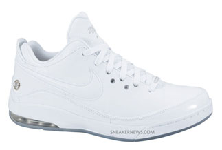 Nike Lebron Vii Low White Silver