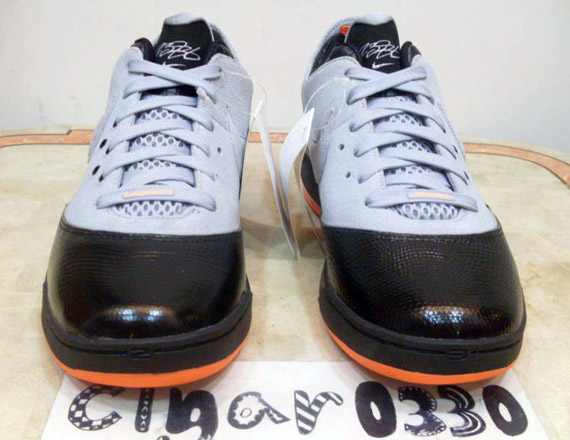 Nike Lebron Vii Low Wolf Grey Total Orange 2