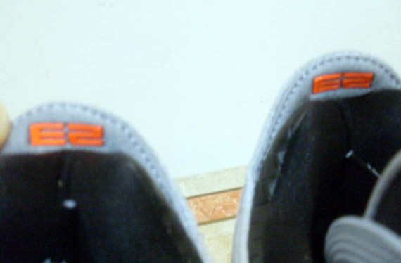 Nike Lebron Vii Low Wolf Grey Total Orange 7