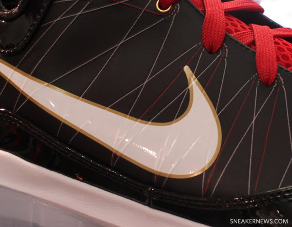 Nike LeBron VII P.S. - Black - White - Sport Red | Available on eBay