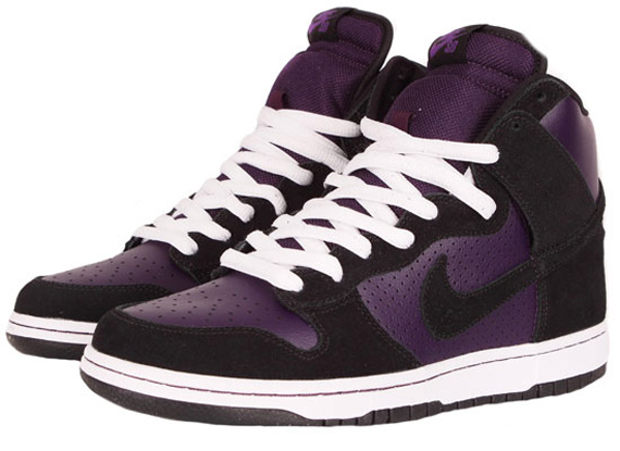 Nike Sb Dunk High Grand Purple Black 01