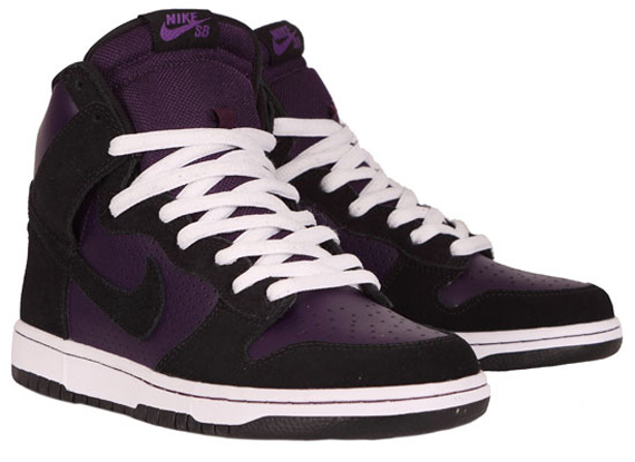Nike SB Dunk High - Grand Purple - Black | Available Early 