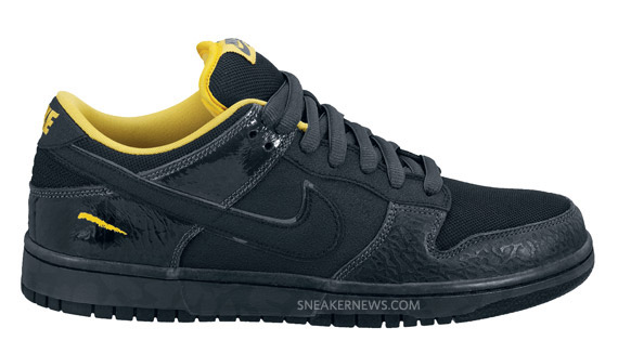 yellow curb nike sb dunk low