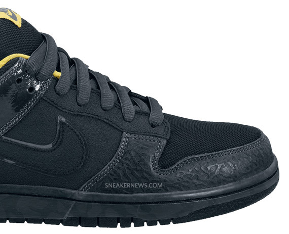 Nike Sb Dunk Low Premium Black Yellow Ochre Holiday 2010 3