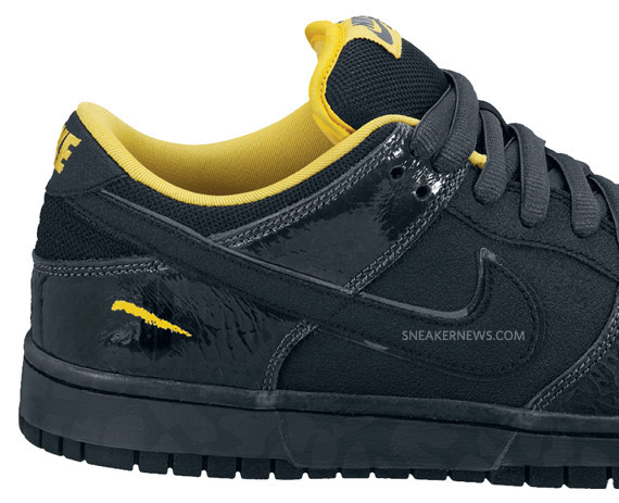 Nike Sb Dunk Low Premium Black Yellow Ochre Holiday 2010 4