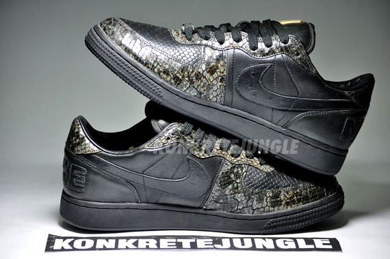 Nike Terminator Low Lux - Black Snakeskin | Unreleased Sample