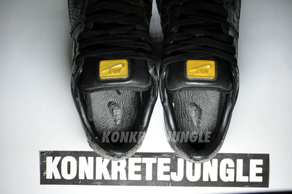 Nike Terminator Lux Black Snakeskin Low Unreleased Sample 09