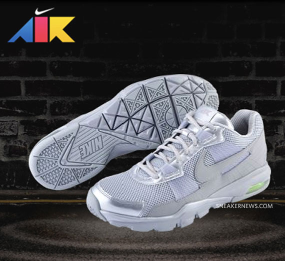 Nike Trainer Sc 2010 Low Silver Neon