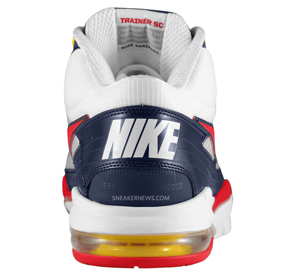 Nike Trainer Sc 2010 White Red Maize Obsidian 3