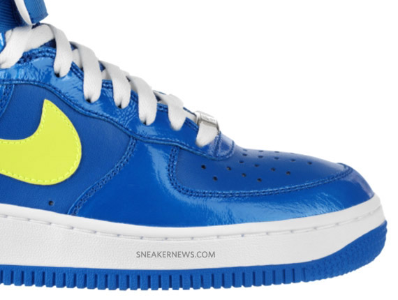 Nike WMNS Air Force 1 – Blue Sapphire – Volt – White | Available @ NikeStore