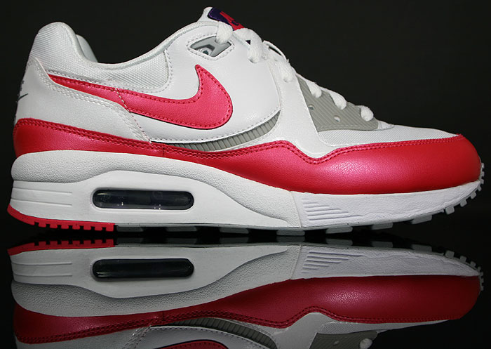 Nike Wmns Air Max Light White Astro Pink Wolf Grey Club Purple