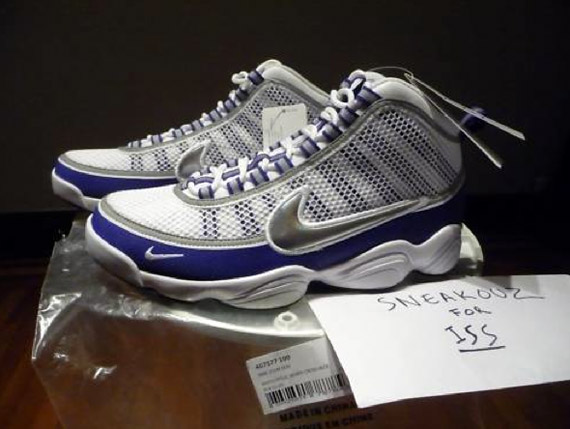 Nike Zoom Don Metallic Silver Purple 1