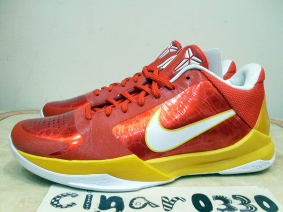 nike zoom kobe v Ceramic red del sol 2