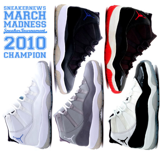 Air Jordan XI – 2010 SN March Madness Sneaker Tournament Champion