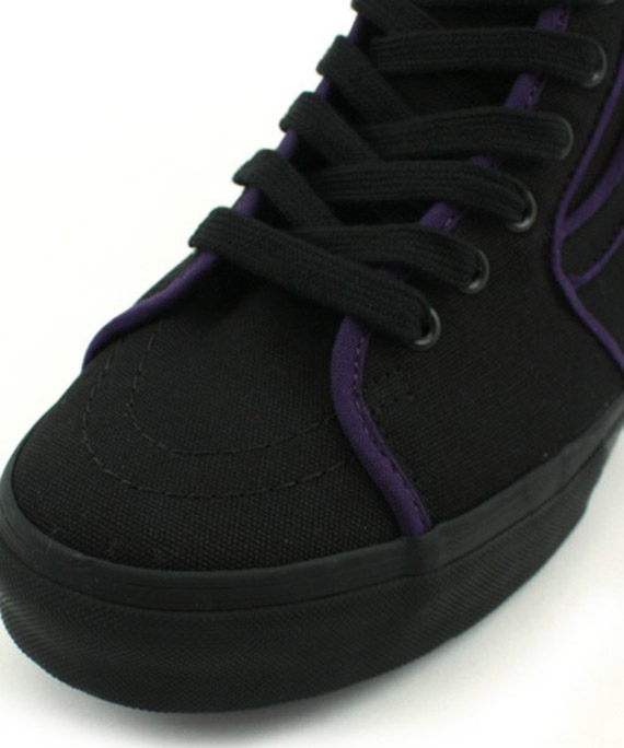 Vans Black Purple Sk8 Hi 03