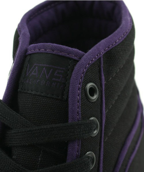 Vans Black Purple Sk8 Hi 06