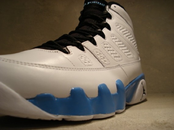 Air Jordan IX (9) Retro - White - Black - University Blue | Release Reminder